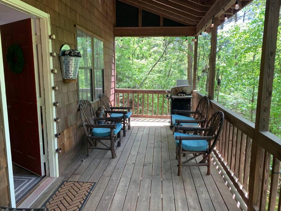 Cabin Fever On Cartecay River Ellijay Dış mekan fotoğraf