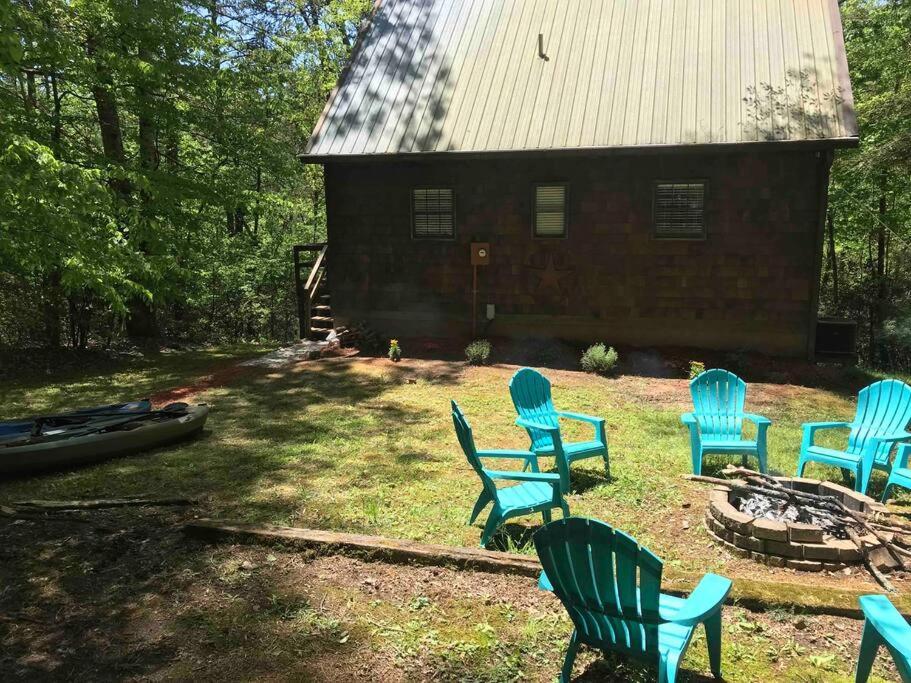 Cabin Fever On Cartecay River Ellijay Dış mekan fotoğraf